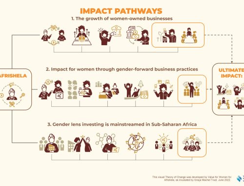 Our theory of change infographic